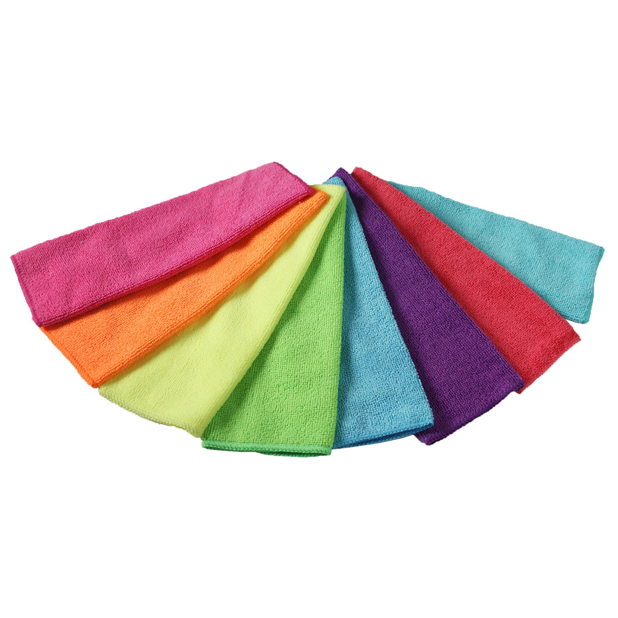 LOT DE 8 SERVIETTES MICROFIBRES