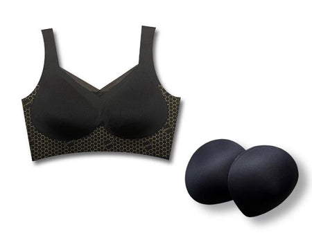 Misslim bra noir et chair x2