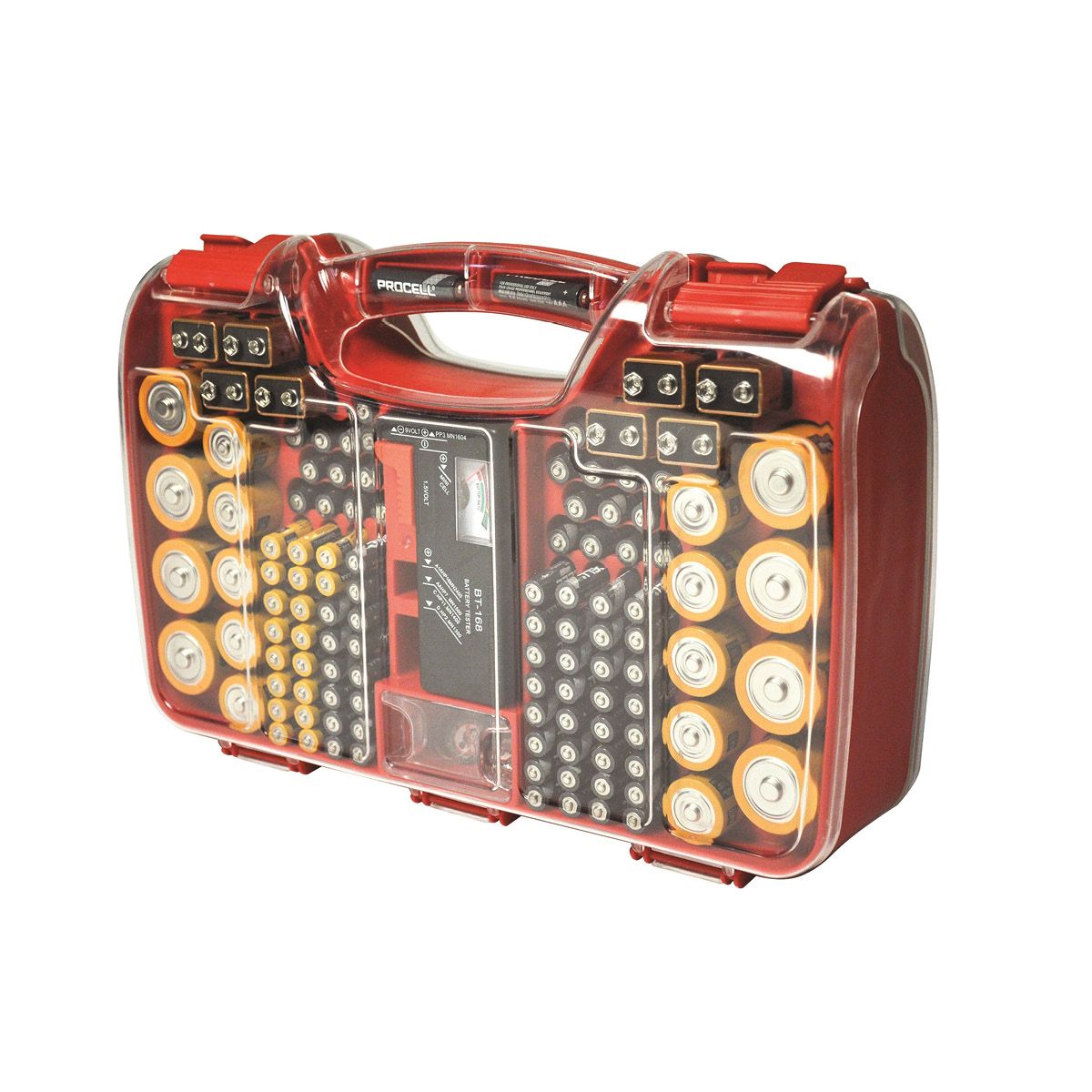 Battery Daddy - Boîte à piles - 180 piles