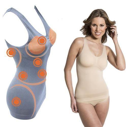 AFFINE SLIM TOP BEIGE - belteleachat