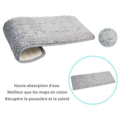 AUTOCLEAN MOP - Lot de 2 serpillières - belteleachat