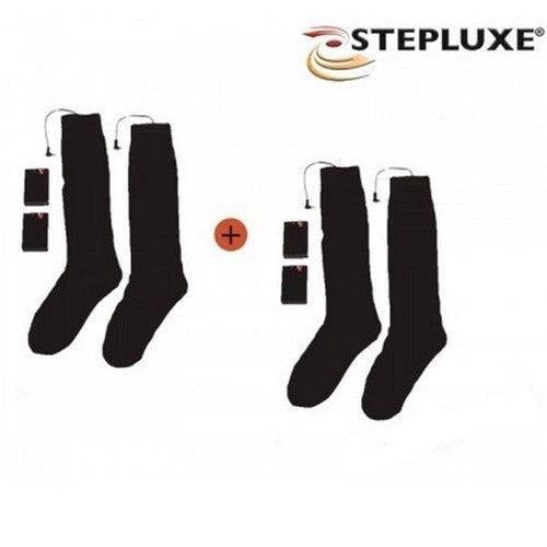 CHAUSSETTES CHAUFFANTES STEPLUXE - 2 PAIRES - belteleachat