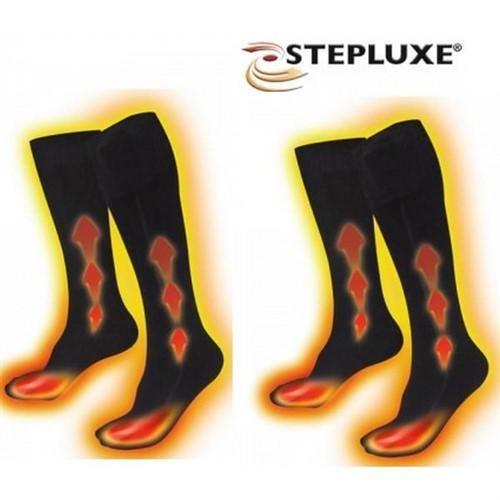 CHAUSSETTES CHAUFFANTES STEPLUXE - 2 PAIRES - belteleachat