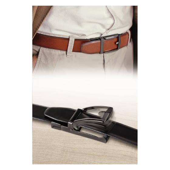 Surefit Belt - Ceinture en cuir réglable X2 - belteleachat