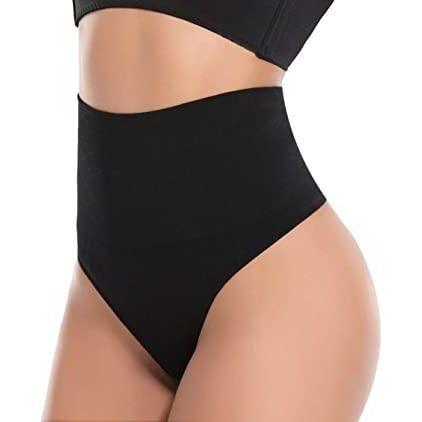 SLIM PANTIES CONTROL NUDE + BLACK - belteleachat