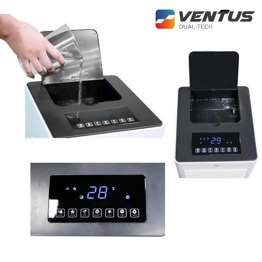 VENTUS DUAL TECH - Chauffer, rafraîchir, humidifier et purifier - belteleachat