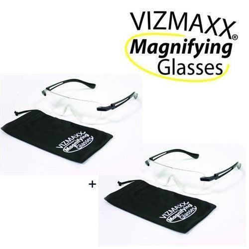 VIZMAXX MAGNIFYING GLASSES 1+1 - belteleachat
