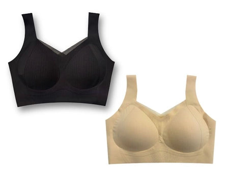 Misslim bra noir et chair x2
