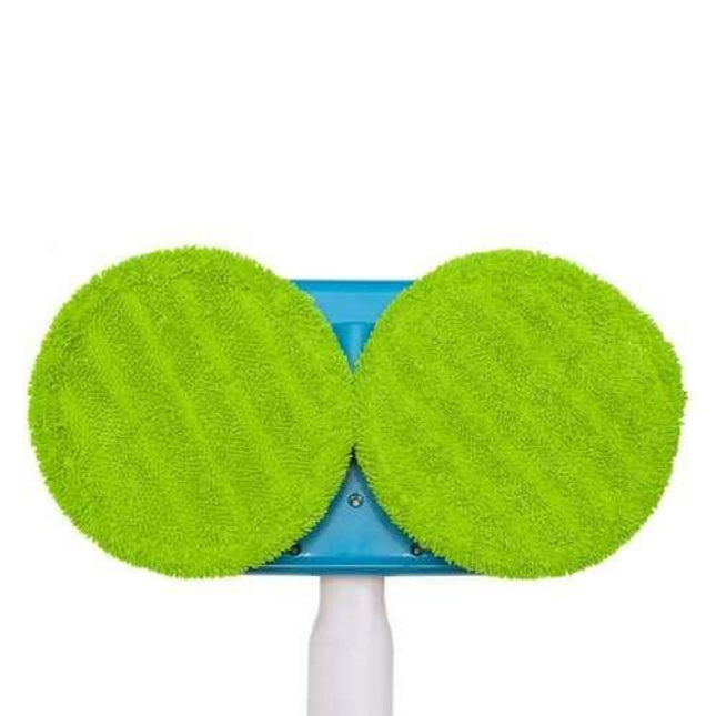 Balai Serpillère Vapeur Mop 360° avec Seau Bac Rotatif Set Complet Vert