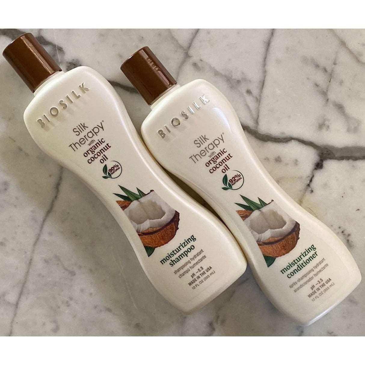 KIT BIOSILK ORGANIC COCONUT OIL belteleachat